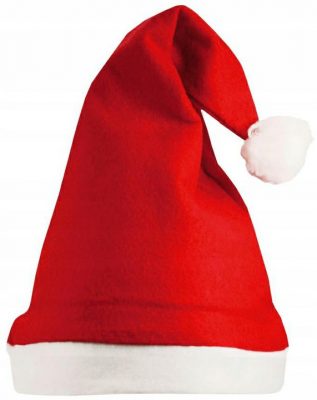 Raudona Kalėdinė kepurė
