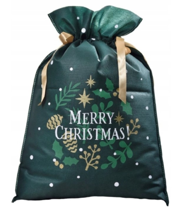 Dovanų maišas Merry Christmas (56 x 40 cm)