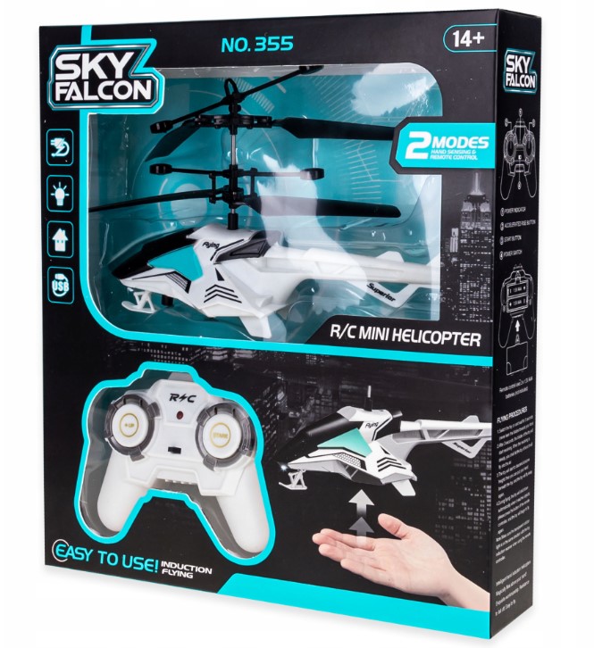Nuotoliniu būdu valdomas sraigtasparnis “SkyFalcon”