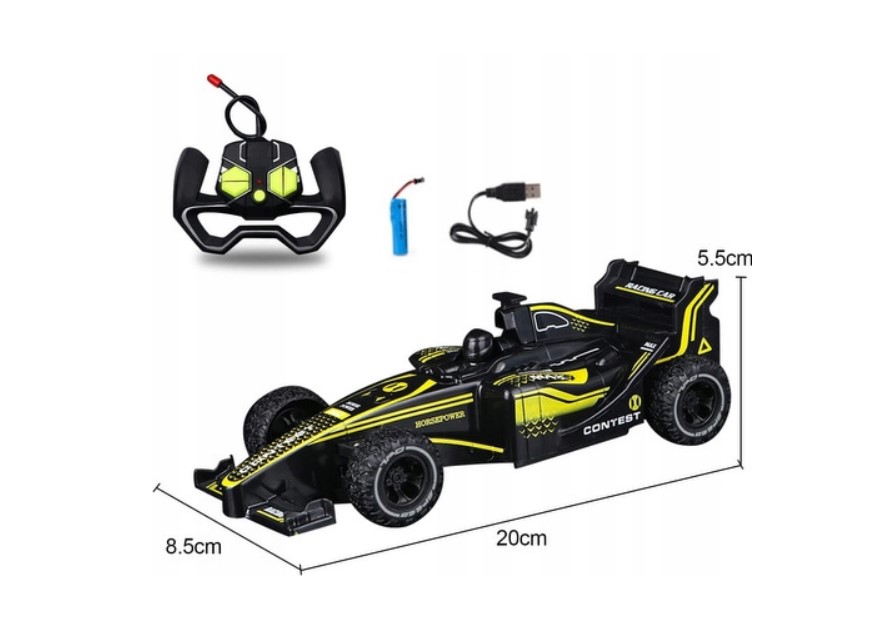 Lenktyninis automobilis Formulė 1 (RC nuotoliniu būdu valdomas F1)